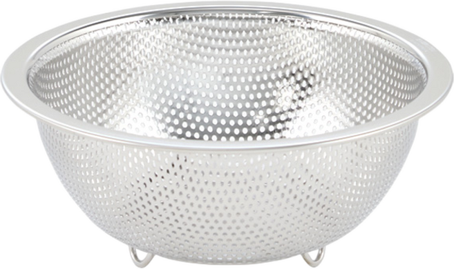 에버스텐 무연마제 304 스텐 채반 믹싱볼 이유식 냄비 호환 찜기 물빠짐 소쿠리, 1개