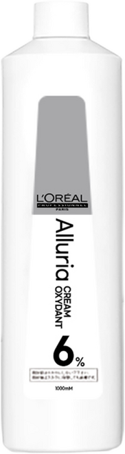 [로레알판매대리점] 알루리아 염색약 6% 산화제, 1개, 1L