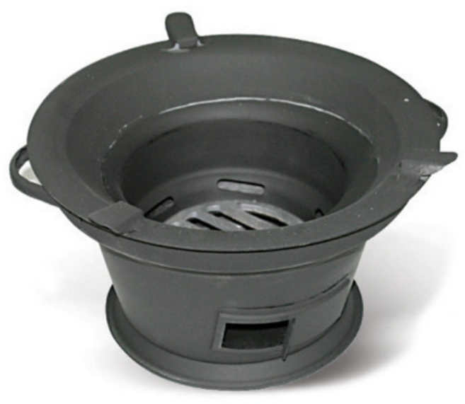 업소용 가정용 캠핑용 숯불 종로 화덕 무쇠 철 270x150mm, 종로화덕-칠, 1개