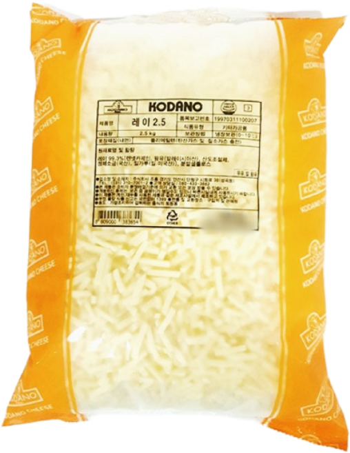 코다노 레이 2.5kg 모짜렐라치즈 피자치즈, 3개