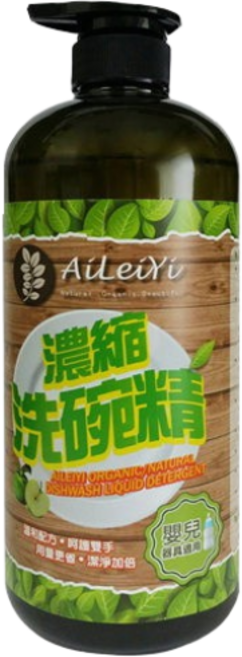 AiLeiYi 濃縮洗碗精 1000ml (2入/組), 1個