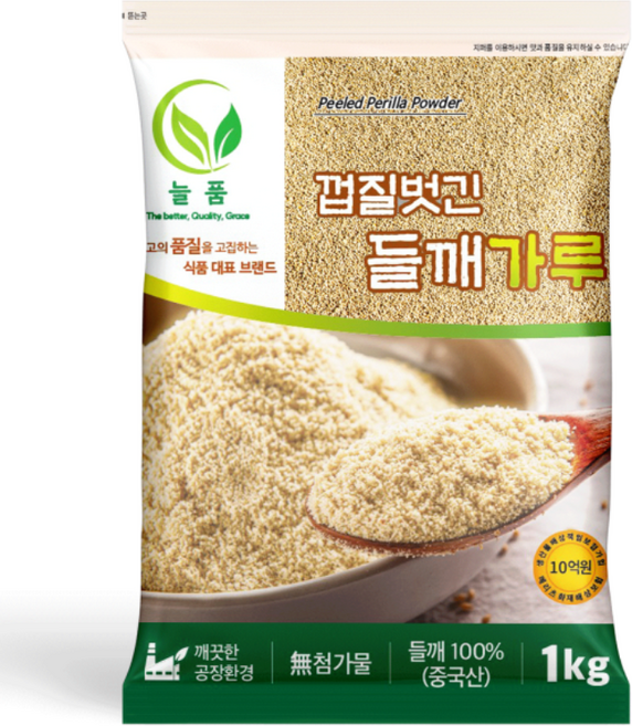 늘품 햇 껍질벗긴 들깨가루, 1개, 1kg