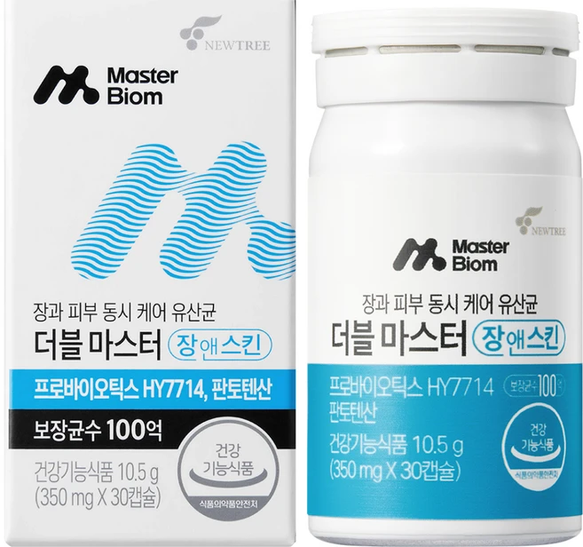 마스터바이옴 더블마스터 장앤스킨, 1개, 10.5g - 쿠팡