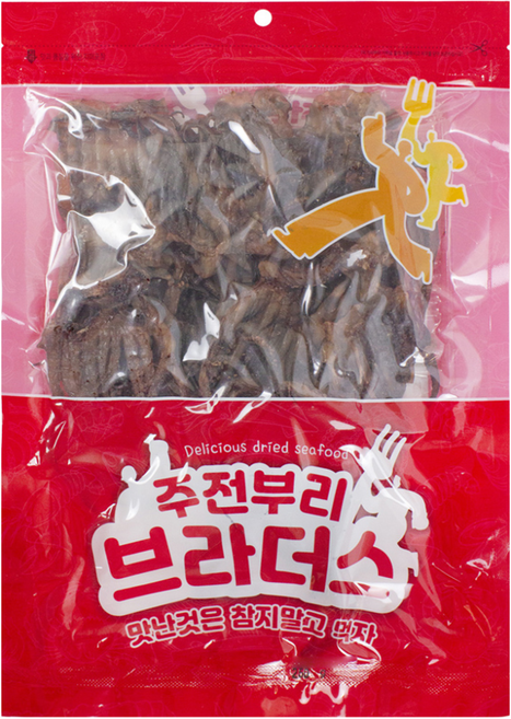 주전부리브라더스 구운 리얼 오징어 다리, 1개, 250g