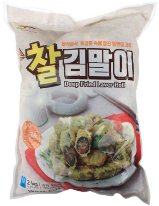 (냉동)미가식품 찰김말이2kg, 2kg, 1개