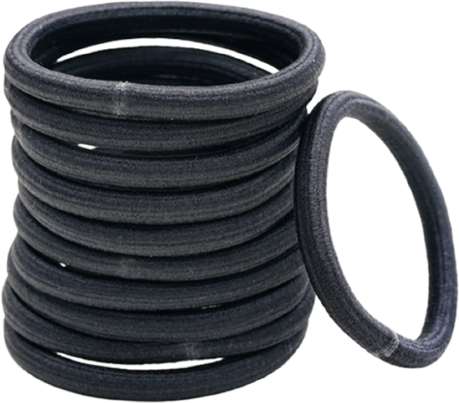 이쁨달다 국산 K플레인 25개+3 검정머리끈 파우치 포켓빗 도톰 짱짱 무매듭 고탄력 최고품질