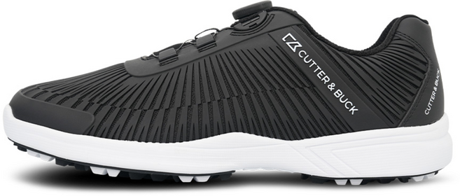 커터앤벅 남성 지그재그패턴 골프화 - CBM4AGS772