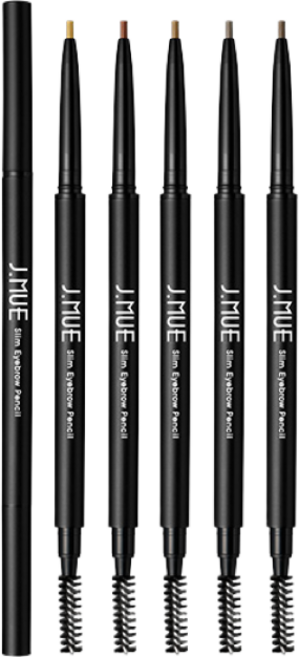 제이뮤 무배 슬림 아이브로우 펜슬, 슬림 5호 딥브라운, 1개
