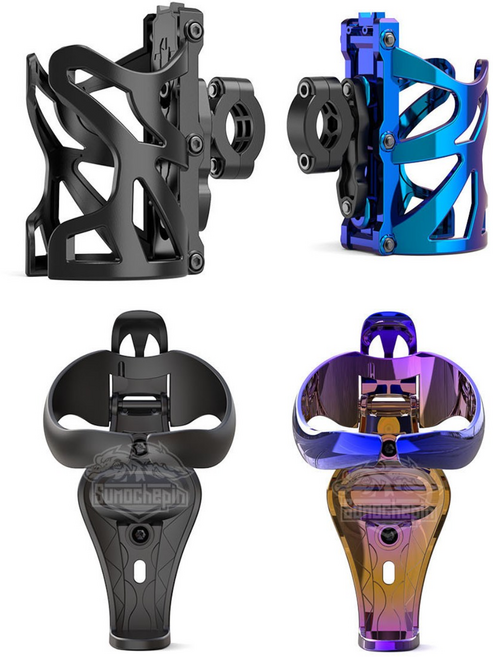 화이트리버 오토바이 컵홀더 물병거치대 자전거 전동킥보드 바이크 전동스쿠터, SM블루, 1개