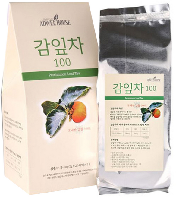 애드웰하우스 감잎차 100, 1g, 60개입, 1개