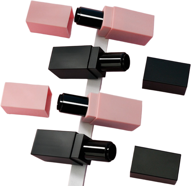 립스틱 용기 립스틱 공병 케이스 블랙, 핑크, 1개