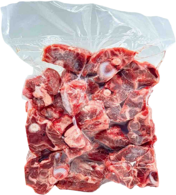 Halal Australian Lamb Neck Bones Stew Cut Rich Flavor Lamb Neck 할랄 호주 양고기 목뼈 스튜 컷 양 목뼈 국용, 1개, 1kg