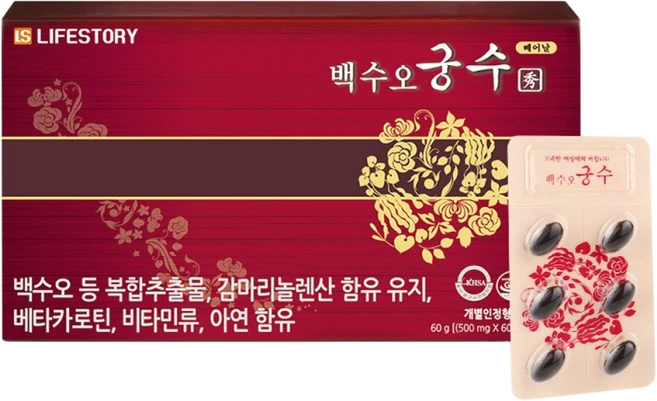 좋은버릇 백수오궁수 여성 갱년기 건강, 120정, 1개 - 쿠팡