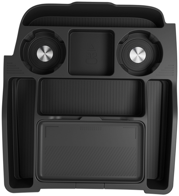 지파츠 지파츠 신형 팰리세이드 LX3 9인승 하단 콘솔 트레이 친환경 실리콘, 블랙, 9인승 하단 콘솔 트레이 (B-5)