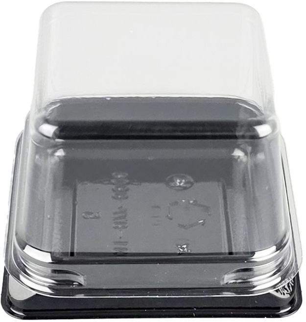 포담팩 두쫀쿠 모찌떡 초콜릿 곶감 화과자 케이스 국산, 50개, 검정