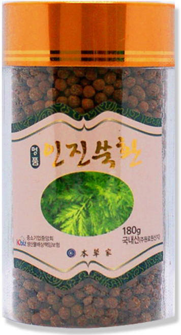 명품 인진쑥환 180g, 1개
