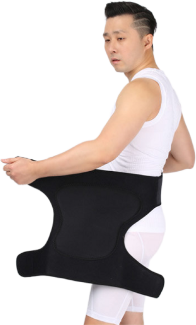 고관절보호대 패드 내장형 압박보호 한쪽형 양쪽형, 1개