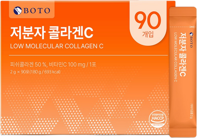 보뚜 저분자 콜라겐 C, 180g, 2개