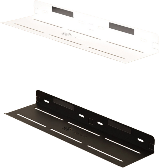 다용도 무타공 타일 대리석 아트월 벽선반 국산, 오케이선반 블랙, 1단