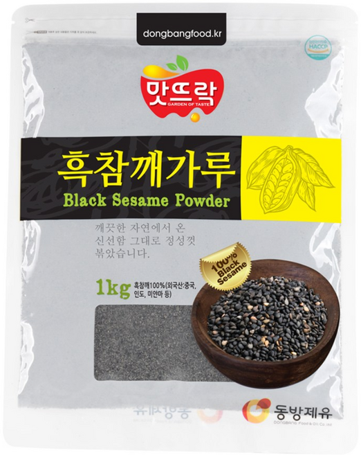 맛뜨락 흑임자가루 검은깨가루 검정깨가루, 1개