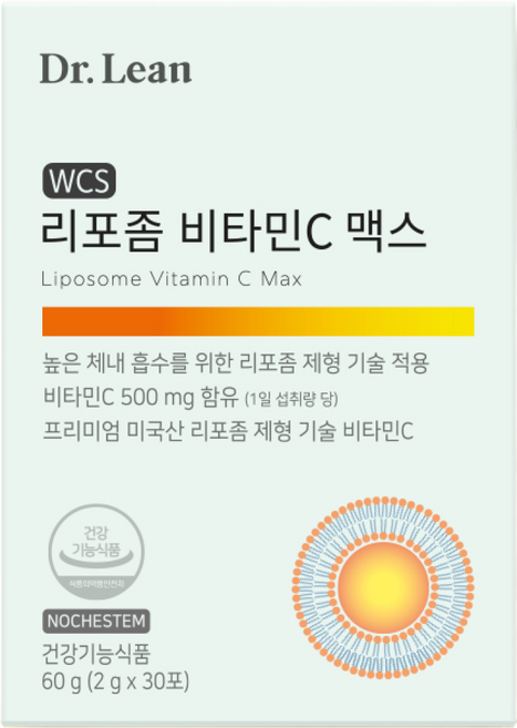 [공식] 닥터린 리포좀 비타민C 맥스, 60g, 2개