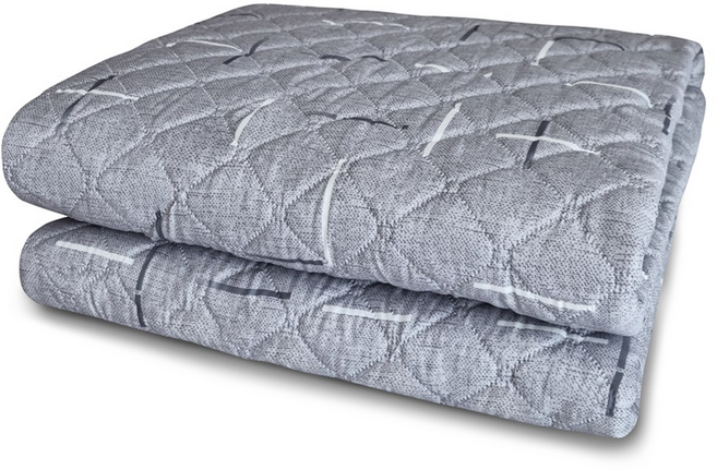 유파 탄소열선 더블전기요 EK-B2596, 135 x 180m, 그레이혼합