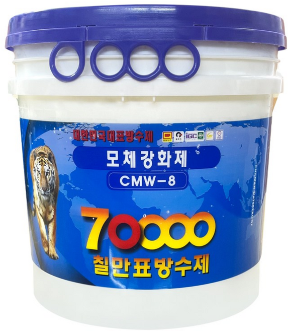 칠만표 방수제 CMW-8 모체강화제 표면 바닥 강화 방수 하도 프라이머 18L, 1개