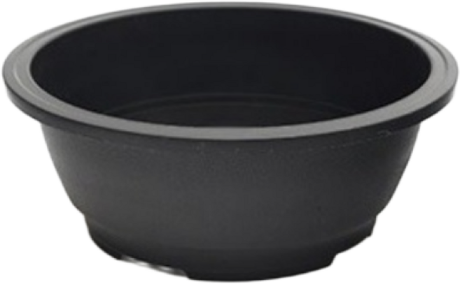 낮은 원분재 원형 분재 화분 플라스틱 분갈이 플분, 1개