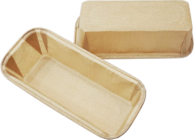 크라프트플럼피 파운드몰드 중 종이트레이 (50개) 프랑스