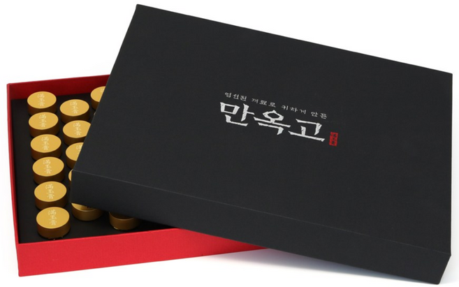 [자연줄기 만옥고] 동의보감에 수록된 최고의 국민건강선물 침향보다 좋은 부모님선물, 4박스, 200g