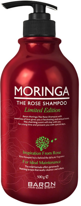 바론 모링가 더 로즈 샴푸, 500g, 1개
