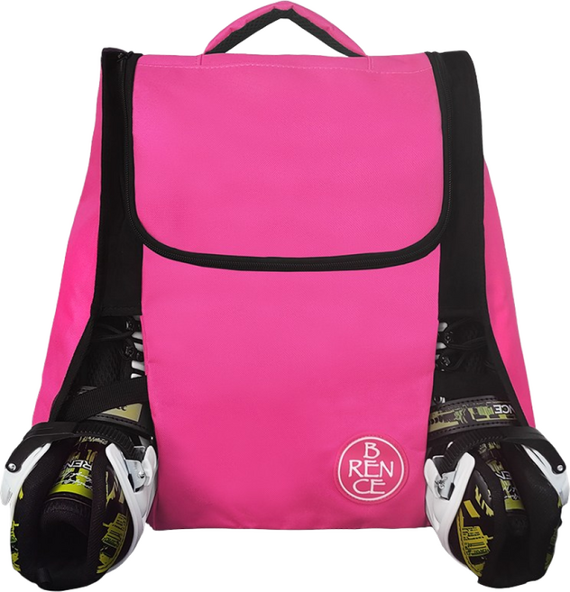 시그니쳐 흔들리지 않는 인라인스케이트 가방 다용도 백팩, 핑크, 1개