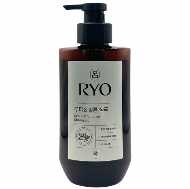 려 흑운 모근강화 볼륨케어 샴푸, 400ml, 2개