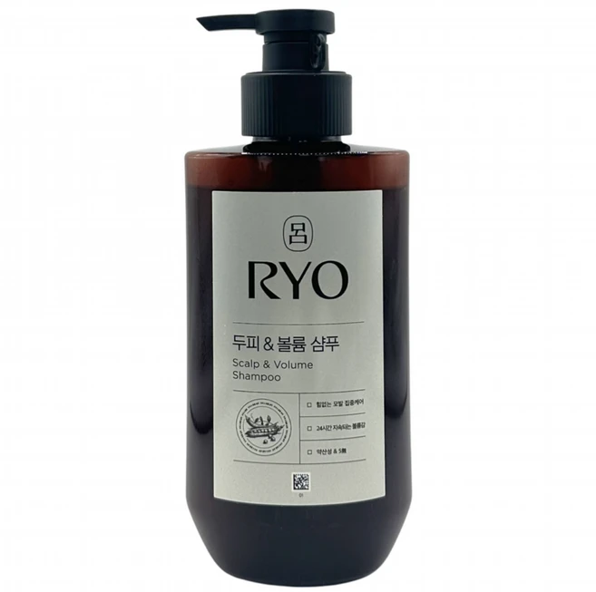 려 흑운 모근강화 볼륨케어 샴푸, 400ml, 2개 - 쿠팡