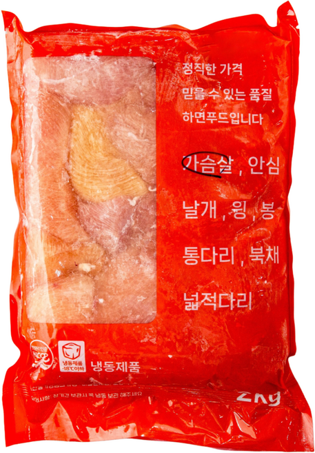HF 국내산 냉동 닭가슴살, 5개, 2kg