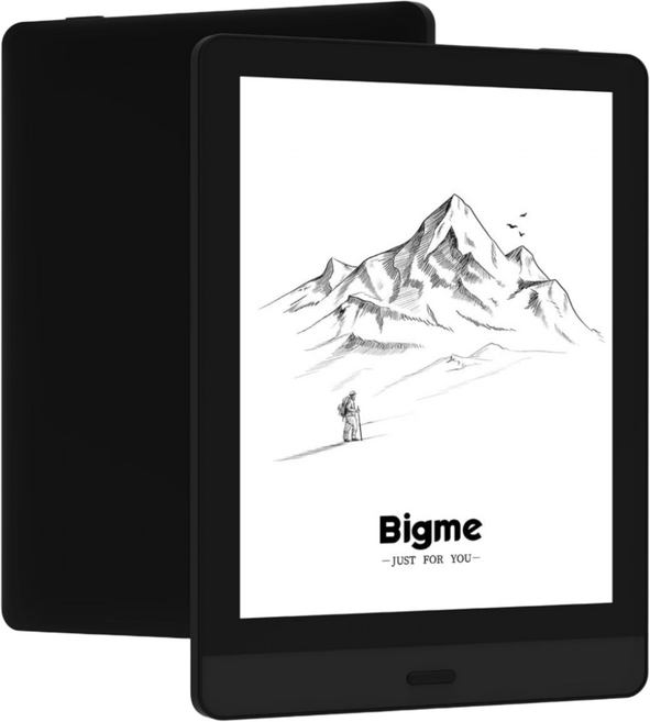 Bigme Read 6인치 전자종이책 36레벨 전면 조명 안드로이드 오픈 시스템 Google Play 및 Kindle 지원 미니 휴대용 ereader, black, 1개