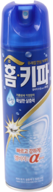 홈키파 엘비이 수성 알파원 에어졸 500ml