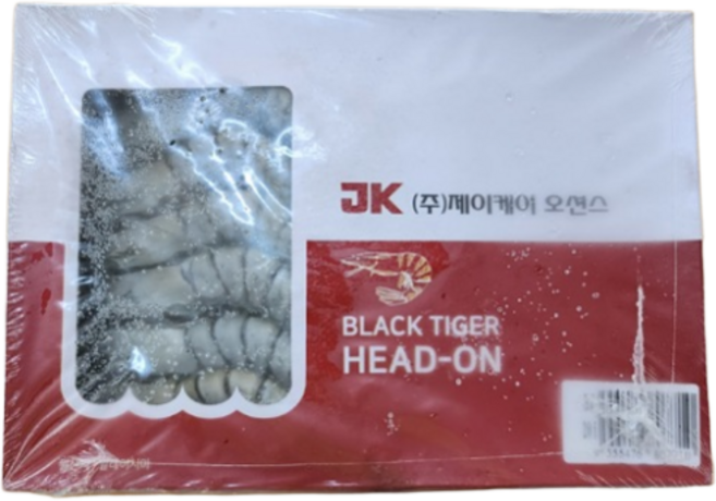얼룩 타이거새우 20미 500g, 1개, 1개