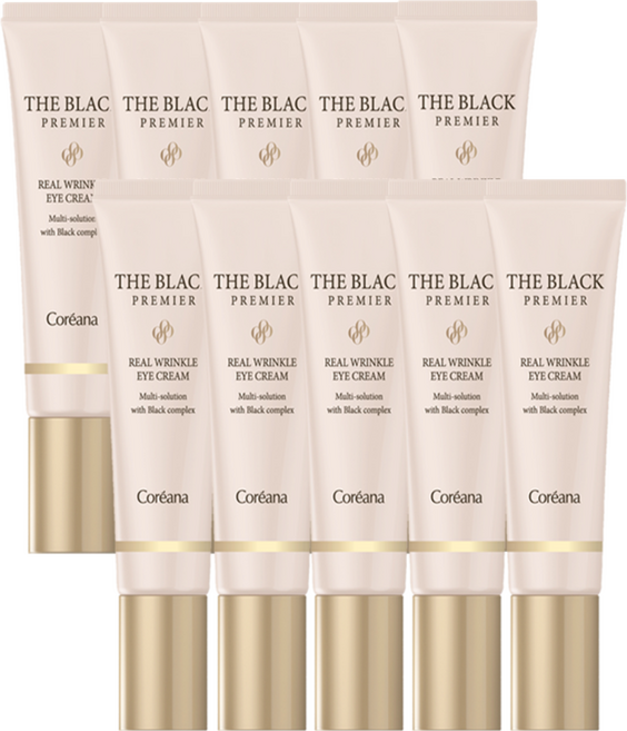 블랙푸드 영양 담은 코리아나 더블랙 캐비어 링클 케어 아이크림 10개, 30ml