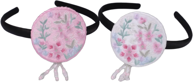 별꽃머리띠 한복머리띠 명절 배씨머리띠 명절머리띠 자수머리띠 전통머리띠 한복소품