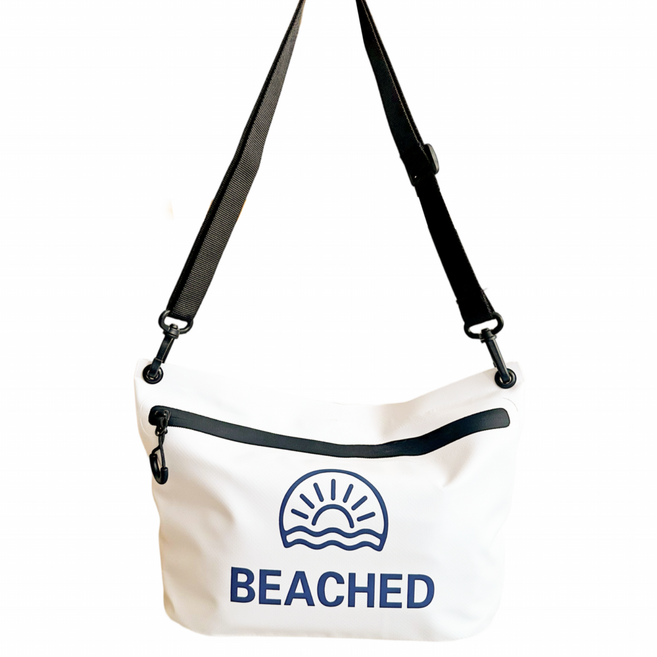 비치드 BEACHED 방수가방 수영가방 드라이백 방수백, 퓨어화이트