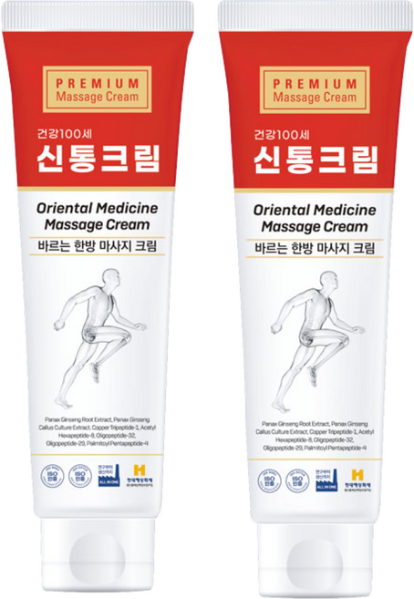 바르는 한방마사지크림 신통크림 150ml, 2개
