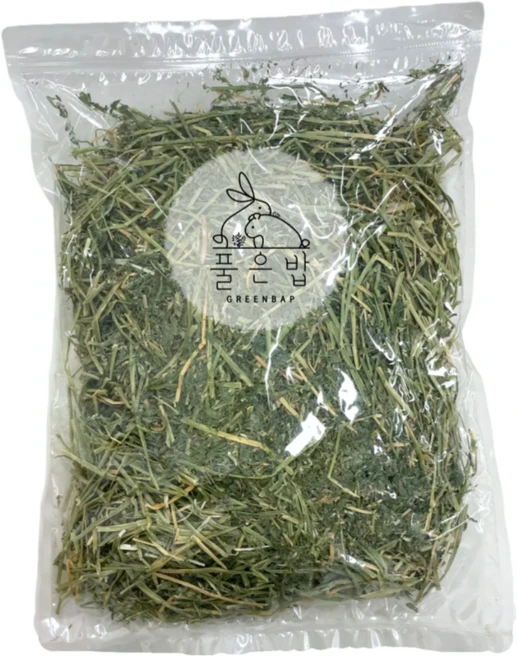 풀은밥 - 알팔파 지퍼백 건초, 1개, 500g - 쿠팡