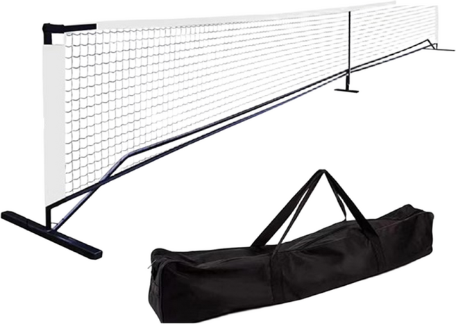 피클볼네트 6.7m 테니스 네트 족구 피클볼 패드 미니, 1개