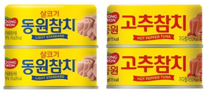 동원참치 135g 2개 고추참치 135g 2개 세트