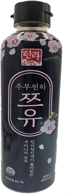 한라 주부천하 쯔유, 500ml, 10개