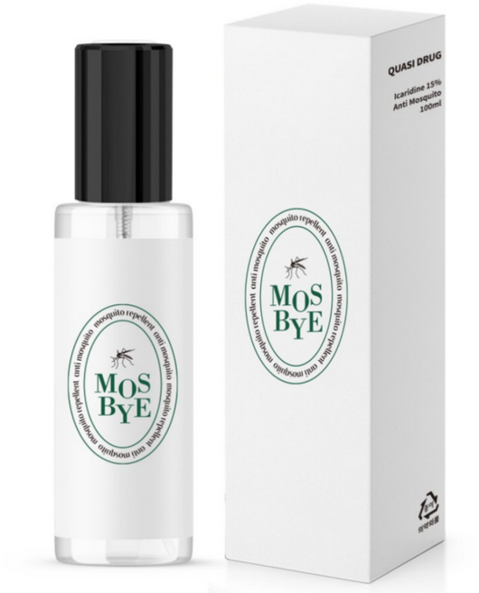 모기기피제 모스바이 이카리딘 15% 기내반입 가능, 1개, 100ml