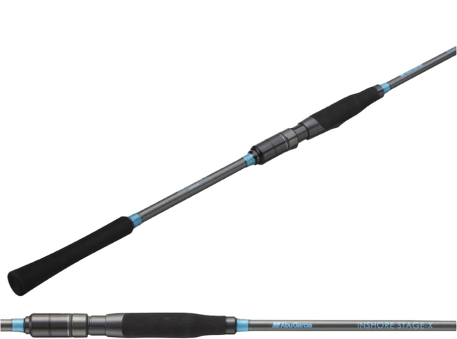 아부가르시아 인쇼어 스테이지X ISXS-962ML 다용도낚시대, 블랙 + 블루 + 건메탈릭