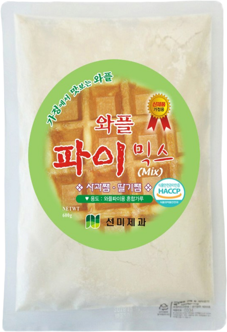 [선미c&c] 와플파이믹스 600g, 1개