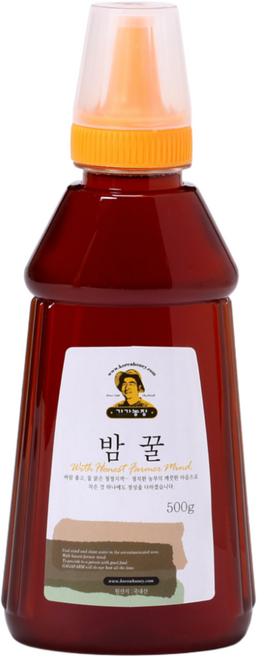 가가농장 국내산 밤꿀 튜브, 500g, 1개